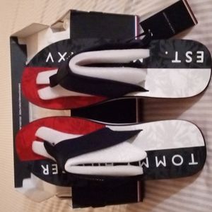 I'm selling a brand new pair of Tommy Hilfiger men's size 12 sandals